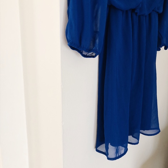Cobalt Blue Dress Size XS from Express - Picture 4 of 5